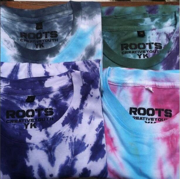 KAOS TIEDYE NEW COTTON100%