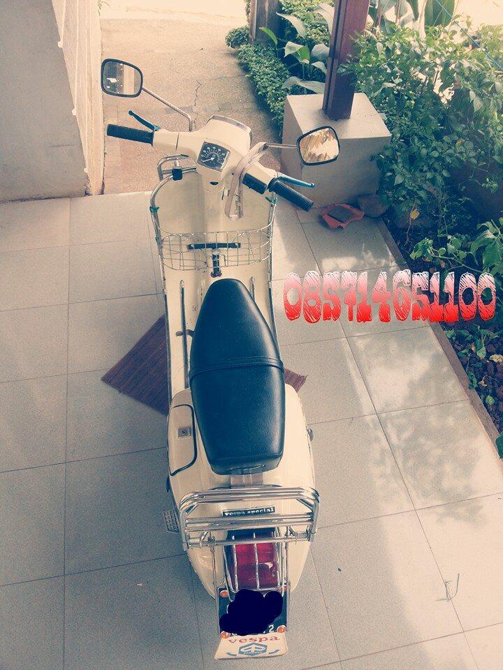 Vespa P100TS/PTS 100/SPECIAL orisinil tangan pertama warna putih pabrik istimewa!