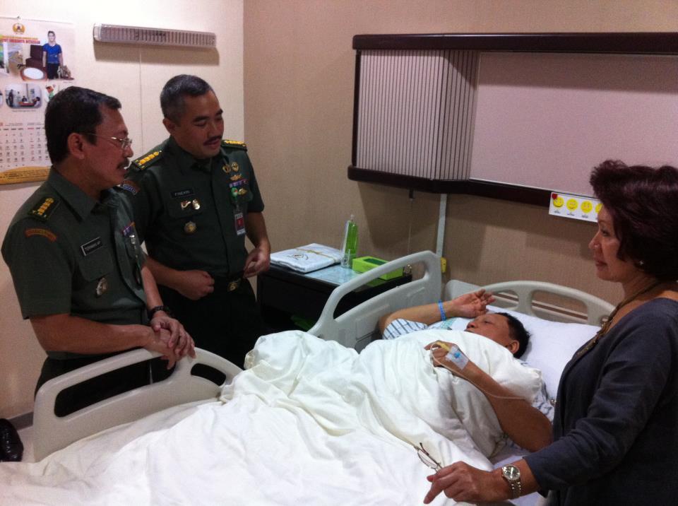 Jenderal Pembantai Umat Islam Terkapar di RS