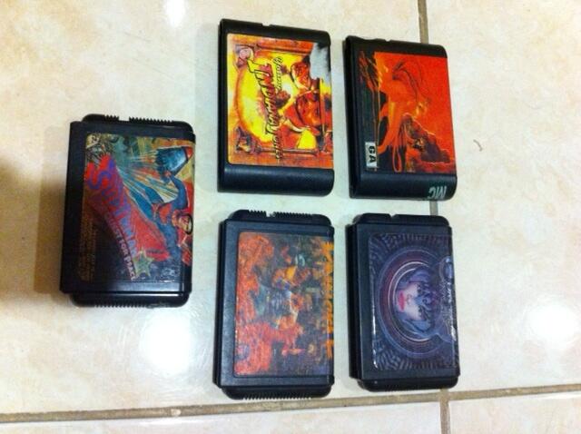 SEGA Mega Drive Games / Cartridge / Kaset with box or no box