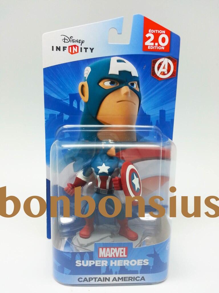 NEW DISNEY INFINITY 2.0 MARVEL SUPER HEROES STARTER PACK BESERTA FIGURE LENGKAP