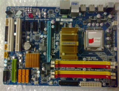 Mobo intel GigaByte P31-DS3L/P43-ES3G/EP45-DS3L LGA775 FullSolid Capasitors (Bandung)