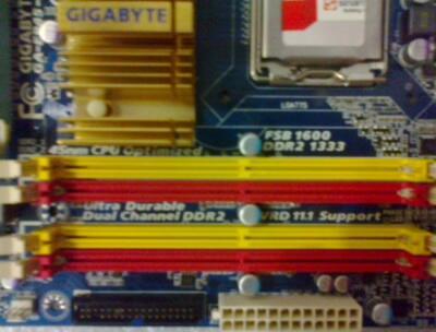 Mobo intel GigaByte P31-DS3L/P43-ES3G/EP45-DS3L LGA775 FullSolid Capasitors (Bandung)