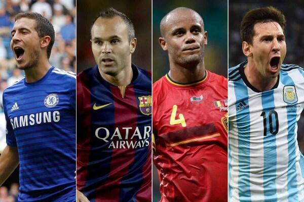 50 Pesepak Bola Dunia Terbaik versi FIFA 