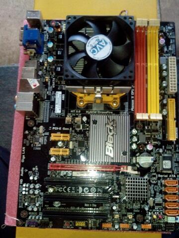 ECS A880GM-AD3 + Phenom II X2 550 BE Bandung