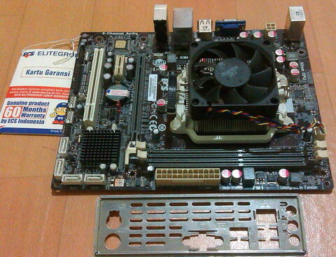 APU A4 3300 + ECS A55F-M3, Garansi, COD Bandung