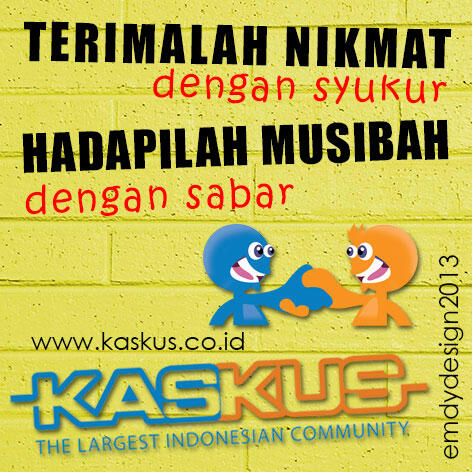 Layout Desain DP BBM KASKUS - Tema Nasehat by emdydesign2013