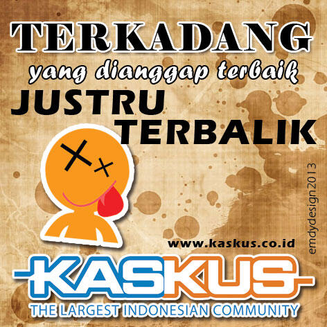 Layout Desain DP BBM KASKUS - Tema Nasehat by emdydesign2013