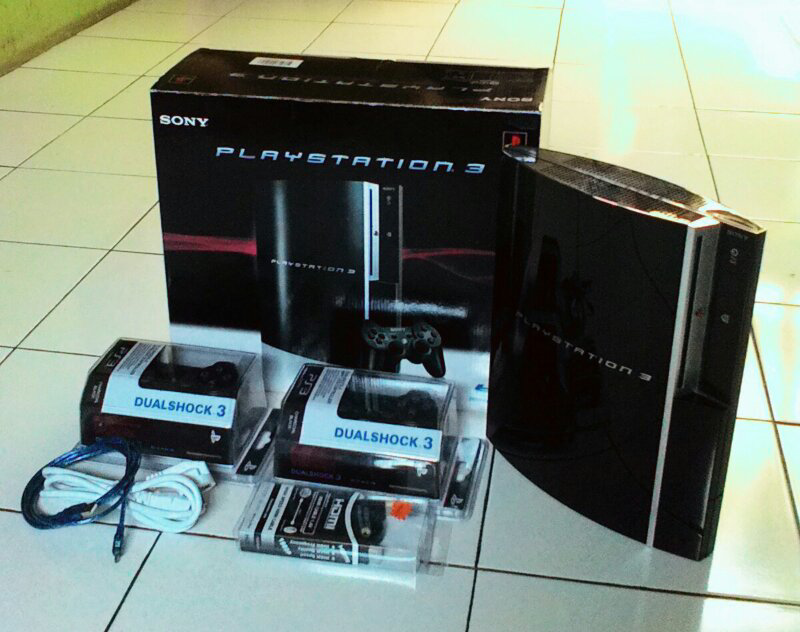 PS3 FAT hdd 500gb cfw 4.60 murmer Bandung