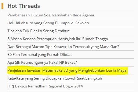 Ini Penjelasan Jawaban Matematika Anak SD yang Menghebohkan Dunia Maya