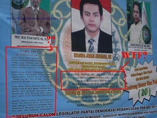 SPANDUK PEMILU YANG ANEH