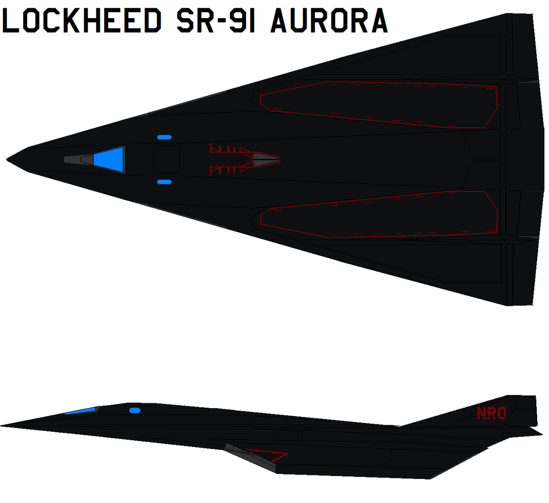 Aurora, Pesawat Militer Misterius USA dengan Kecepatan Mach 5
