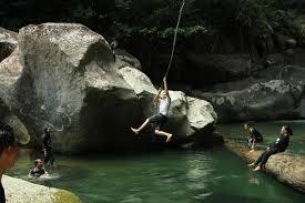 Indahnya Air Terjun Nyarai di Lubuk Alung Pariaman