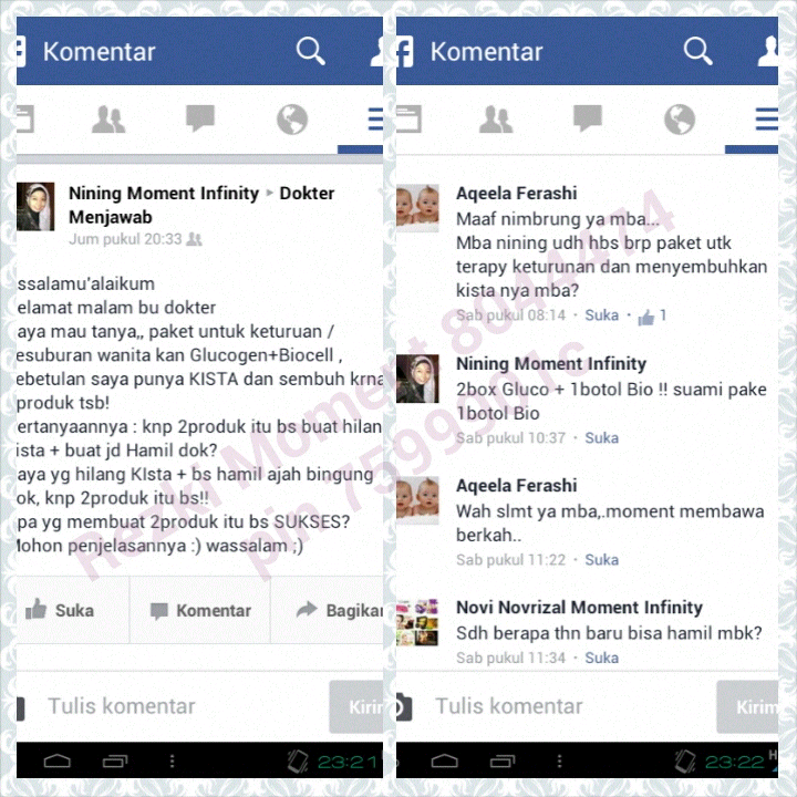 Glucogen & Biocell Program Hamil