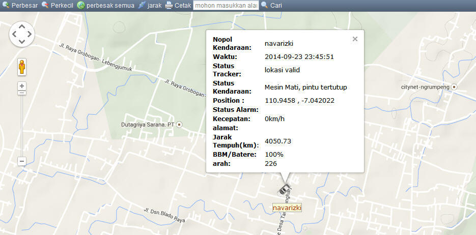 (PROMO) STREET GPS Tracker murah & fungsi terlengkap di kelasnya