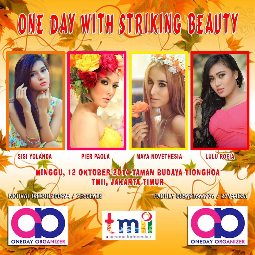 &#91;EVENT PHOTO HUNTING MODEL&#93; ONE DAY WITH STRIKING BEAUTY