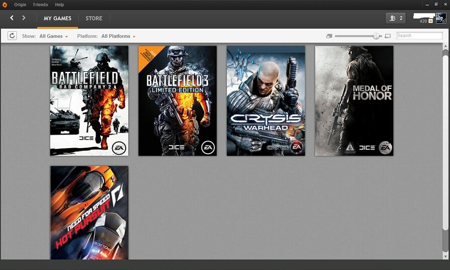 Akun Origin isi Battlefield3 Premium, BF BC2, Crisis, Medal of Honor, NFS Hot Persuit