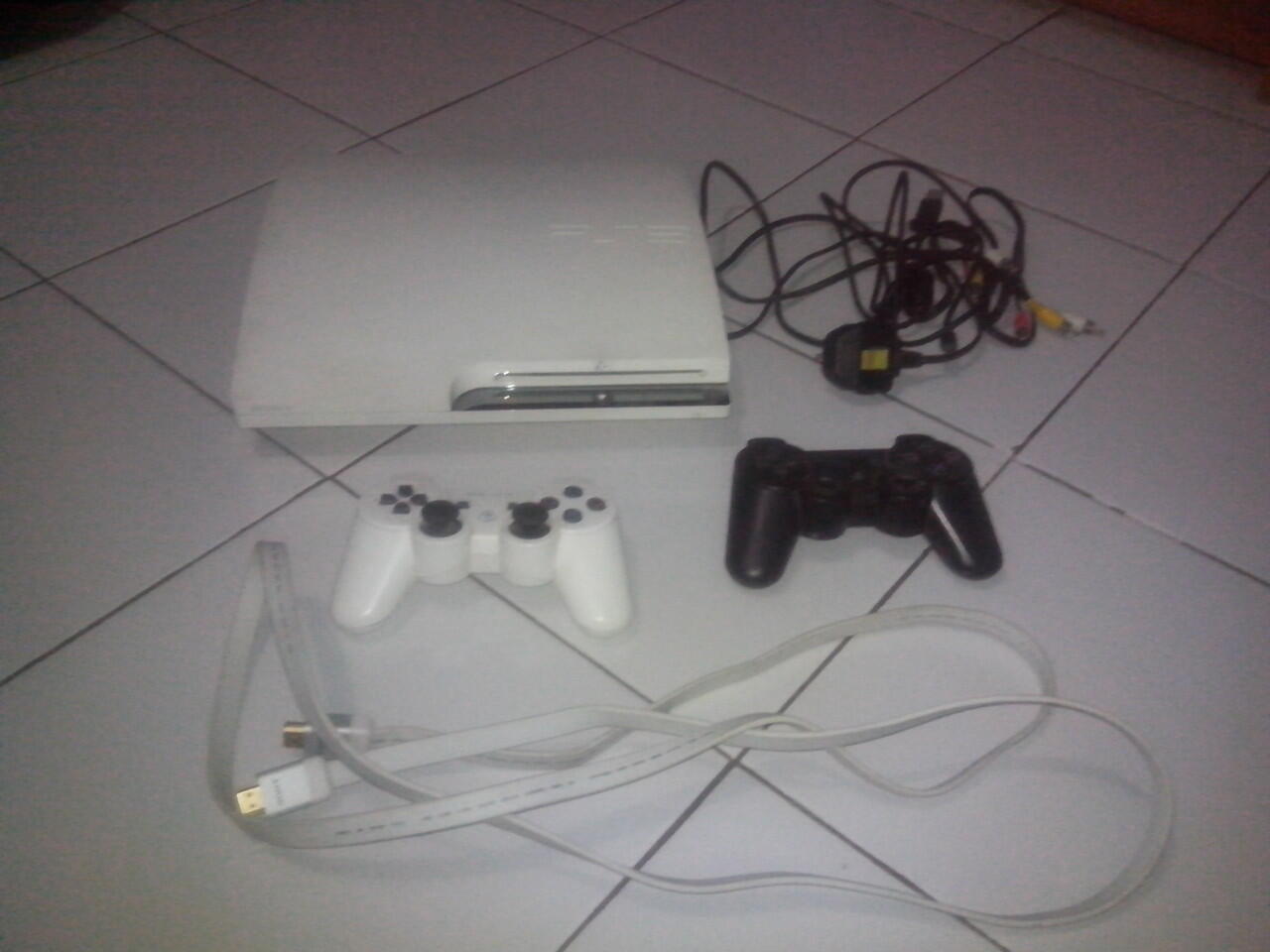 PS3 SLIM 160GB CFW 4.55 CECH 2506A CLASSIC WHITE