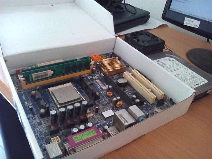 MOBO AM2 + RAM + Harddisk