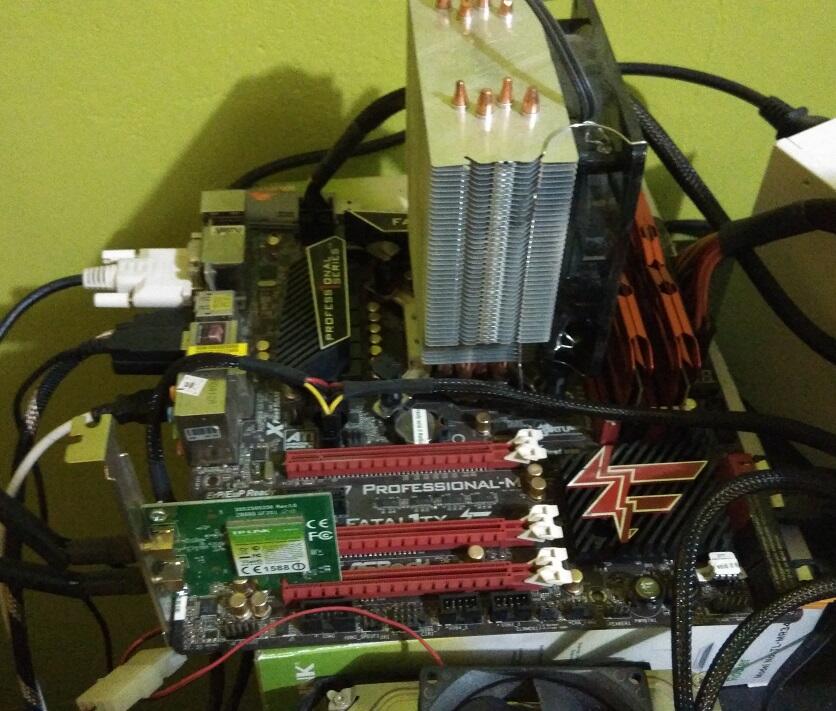 Dijual Sepaket Mobo Asrock Z77 Professional M & Procie Intel i5 3570K