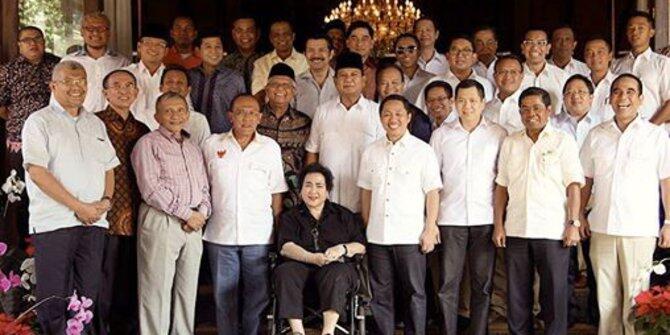 &#91;Atur Strategi&#93; HT, Amien Rais, Ical, Hilmi, Rachmawati kumpul di rumah Prabowo