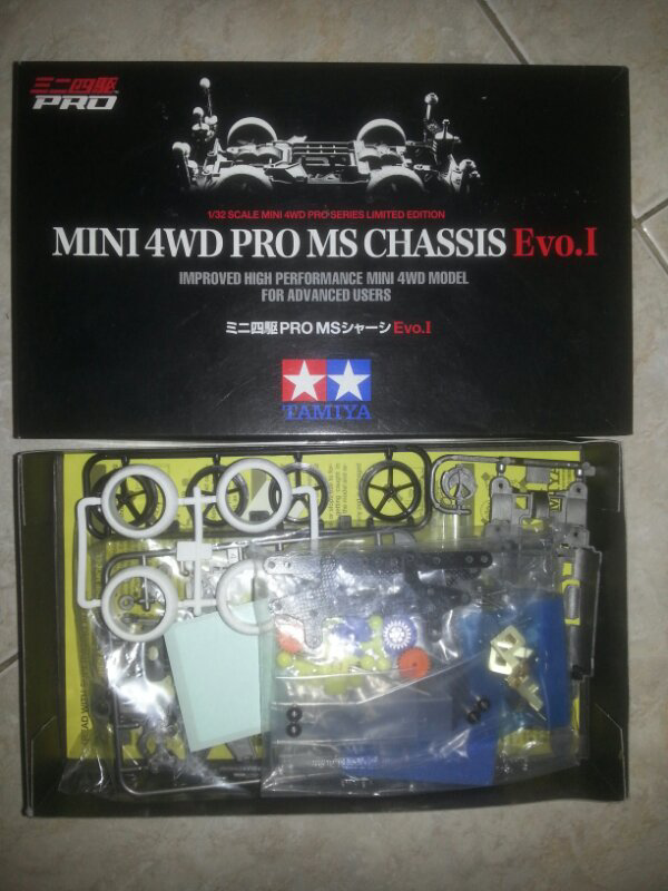 Jual Tamiya Mini 4WD MS Pro Chassis EVO I