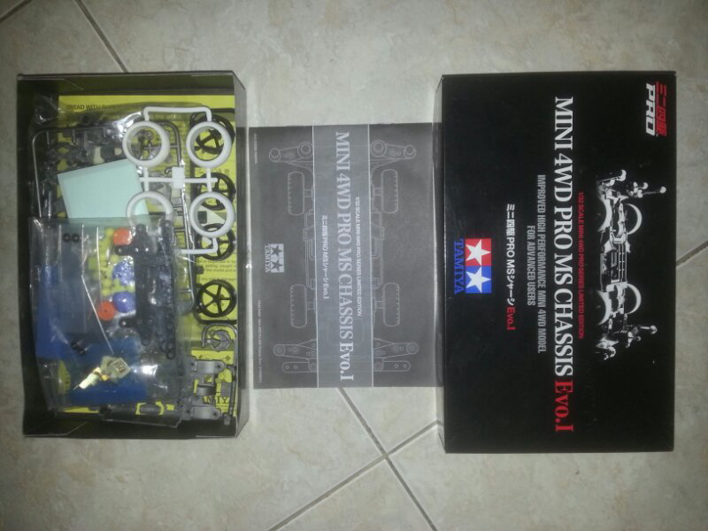 Jual Tamiya Mini 4WD MS Pro Chassis EVO I