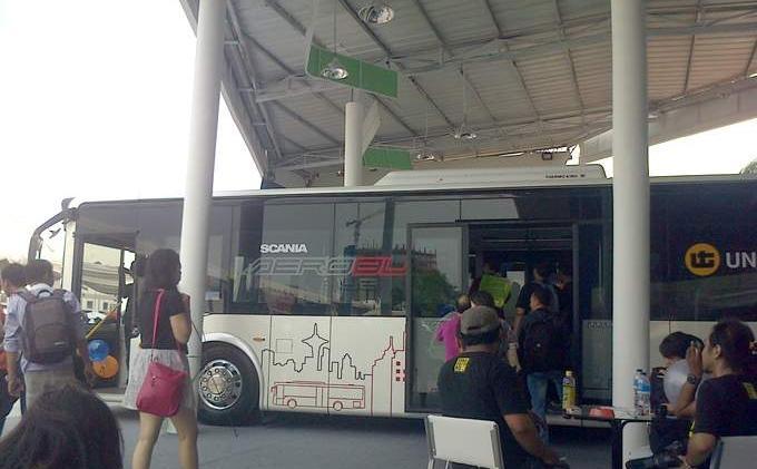 Scania Aerobus , Mewahnya Bus Apron Bandara