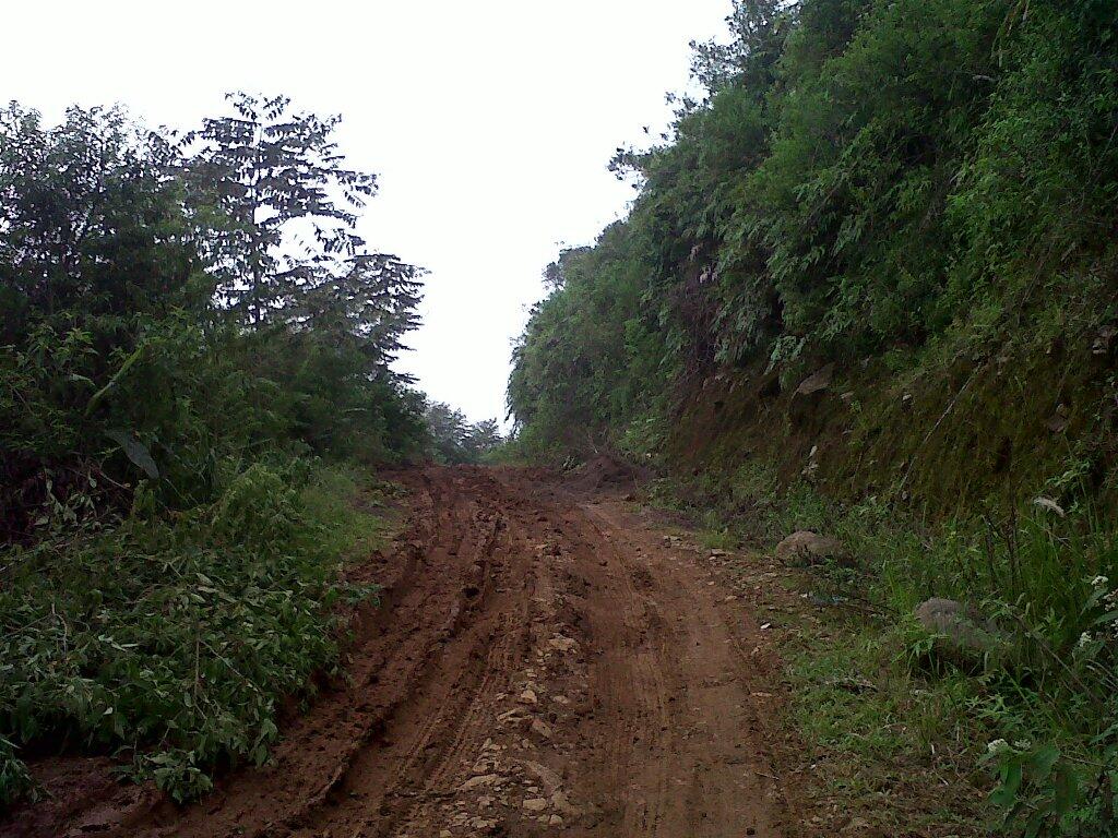 Ironis Jalan di Perbatasan di Provinsi Jawa Barat Masih Memprihatinkan