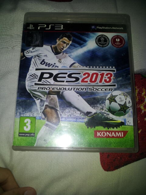 Wts bd kaset ps3 pes 2013