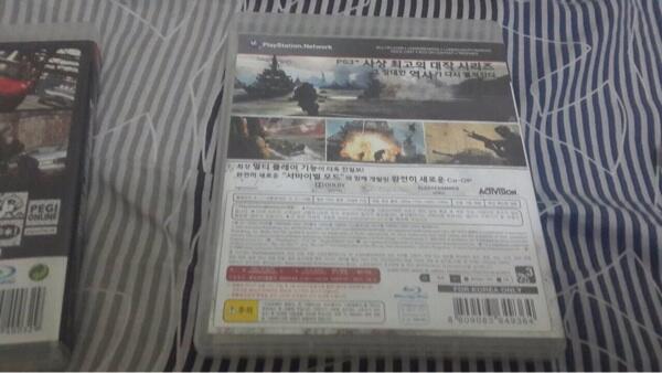 Di jual kaset gta v dan cod 3 ps 3