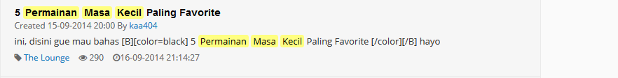 Ternyata Kaskuser Hobinya Bernostalgia