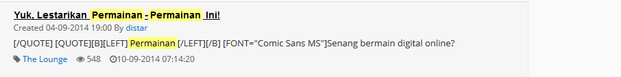 Ternyata Kaskuser Hobinya Bernostalgia