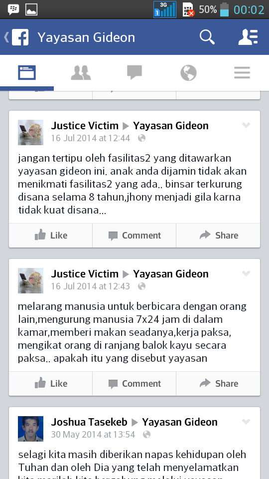 kekejaman rehabilitasi gideon