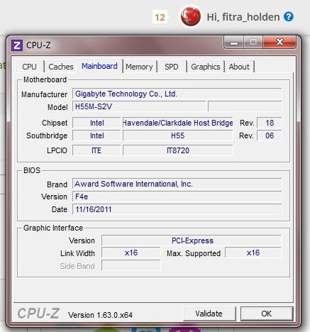 GIGABYTE H55 SOCKET 1156 YG BUTUH MASUK
