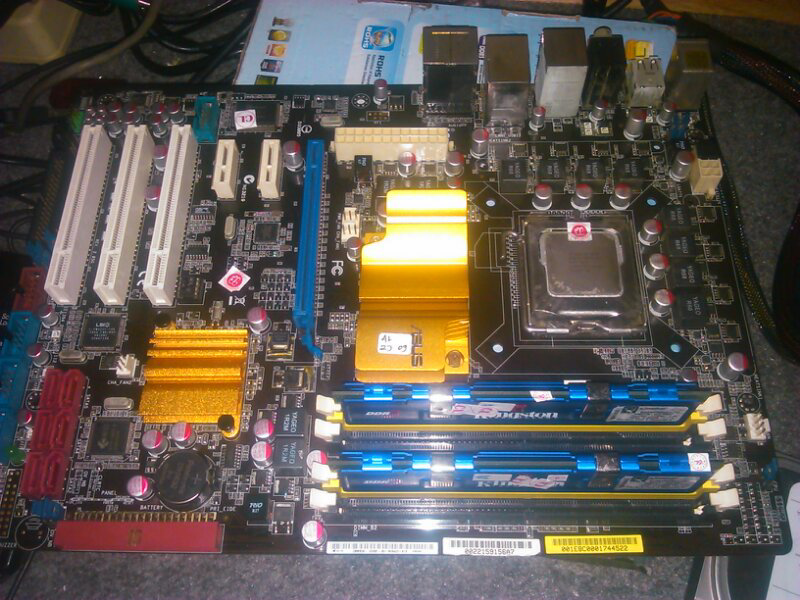asus p5ql-e core2duo E8500