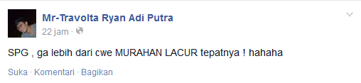 Manusia macam apakah ini ? Bertatto tapi mulut Like A Banci :najis