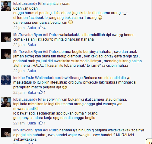 Manusia macam apakah ini ? Bertatto tapi mulut Like A Banci :najis