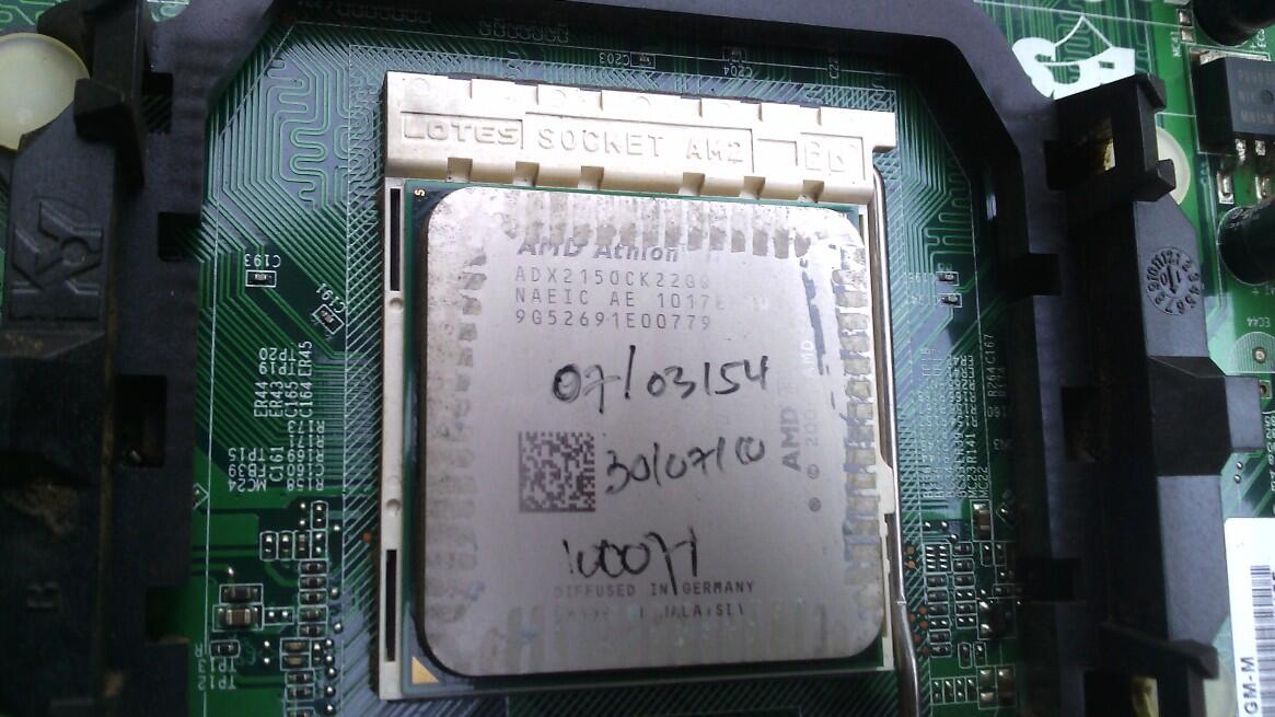 ECS A740GM-M + ATHLON II X2 215 - JUAL MURAH BANGET