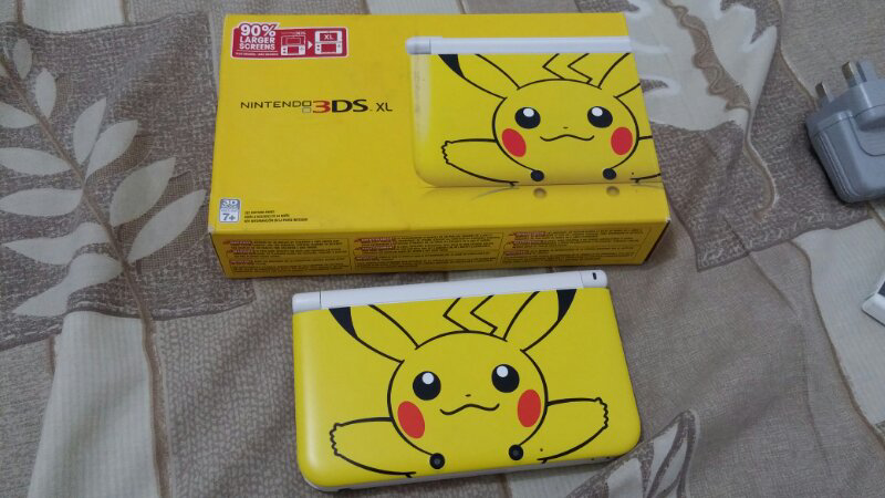 3ds xL pokemon edition & game tales of abyss & bravely default