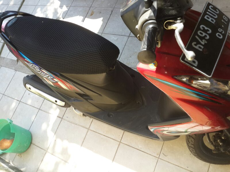 mio soul 2008 kondisi 80% merah hitam