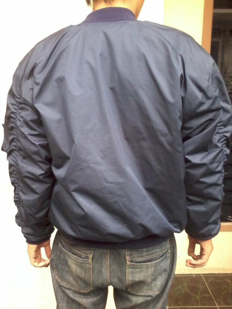 Terjual jaket pilot auri jaket antibara bomber partai 