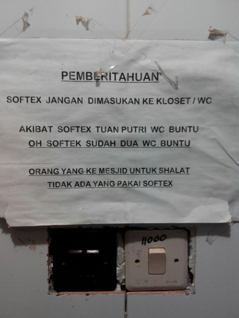 akibat kelakuan tuan putri di mesjid