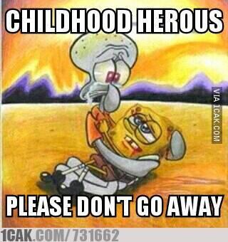 Meme - Terima Kasih Spongebob dan #savemychildhood 