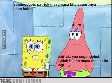 Meme - Terima Kasih Spongebob dan #savemychildhood 