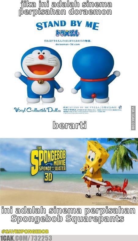 Meme - Terima Kasih Spongebob dan #savemychildhood 