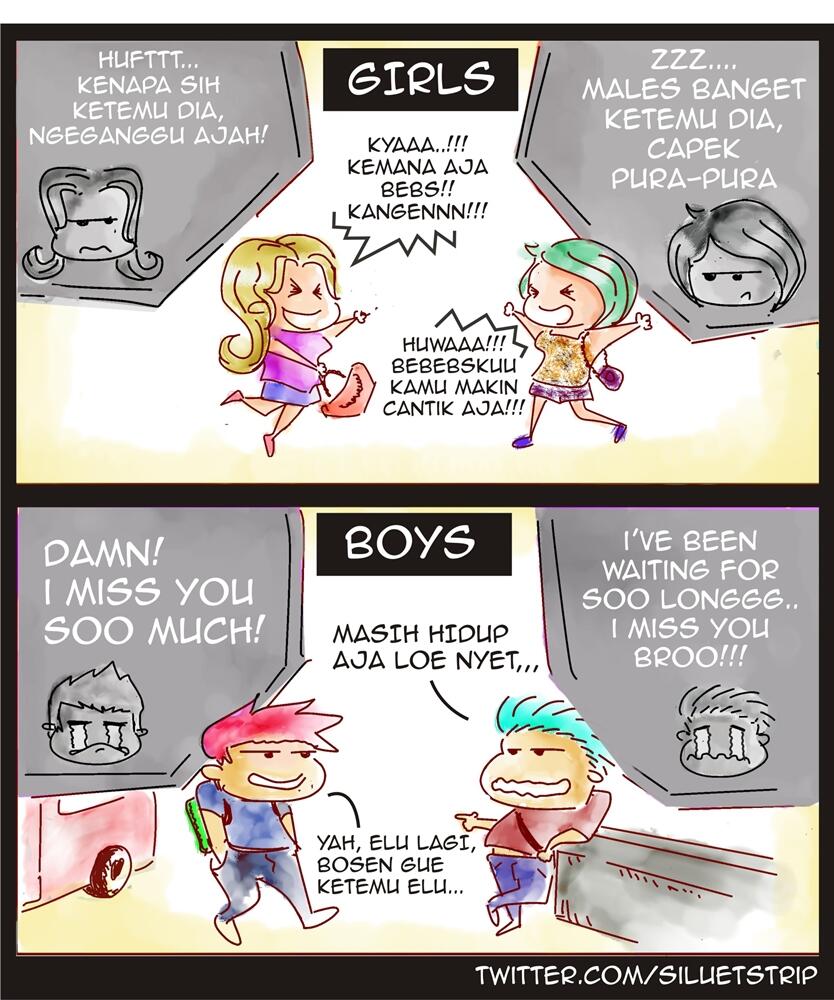 SILUETSTRIP. komik seputar eksistensi manusia dan kehidupan, TSSAHHH