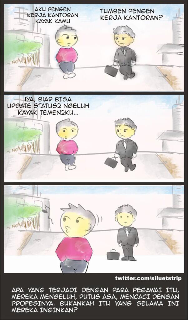 SILUETSTRIP. komik seputar eksistensi manusia dan kehidupan, TSSAHHH