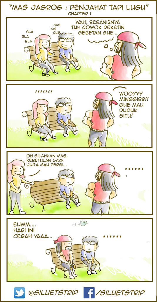 SILUETSTRIP. komik seputar eksistensi manusia dan kehidupan, TSSAHHH