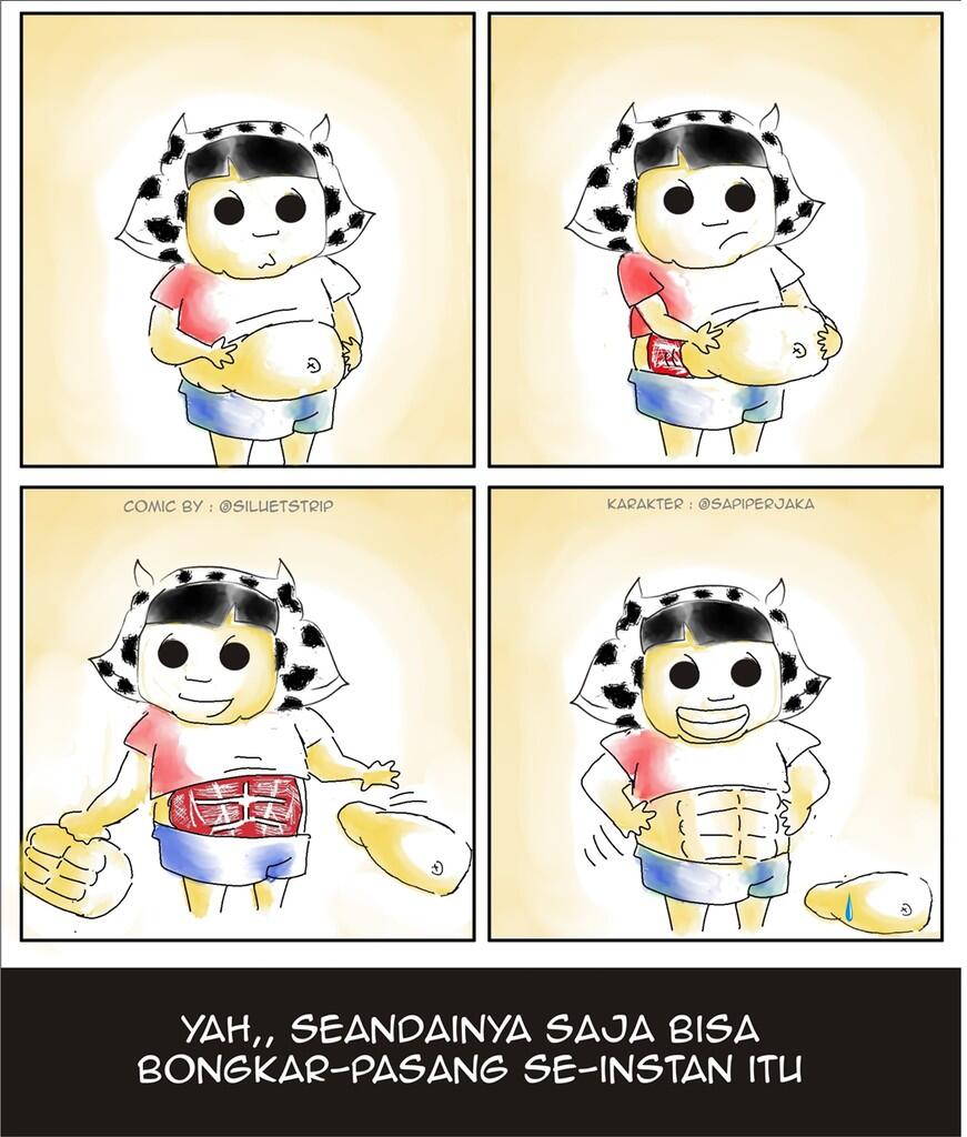 SILUETSTRIP. komik seputar eksistensi manusia dan kehidupan, TSSAHHH